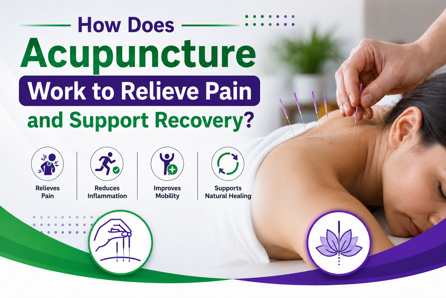 How Does Acupuncture Work to Relieve Pain and Support Recovery?