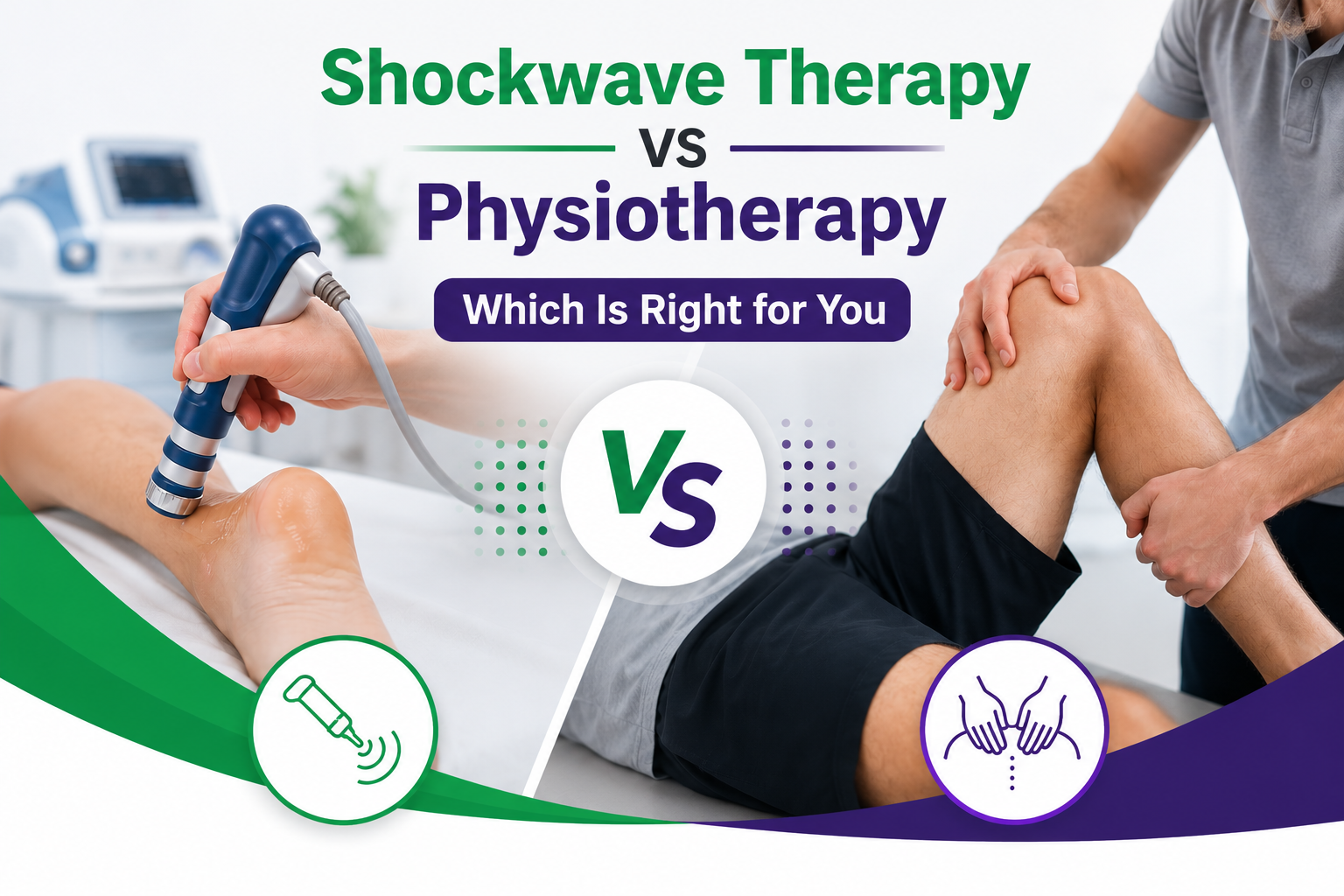 Shockwave Therapy vs Physiotherapy: Which Is Right for You?